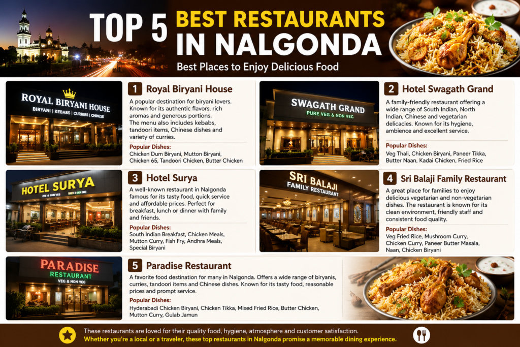 Top Restaurants in Nalgonda